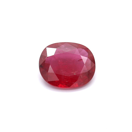 1.95ct Oval Ruby, H(a), Thailand - 8.99 x 7.56 x 3.19mm