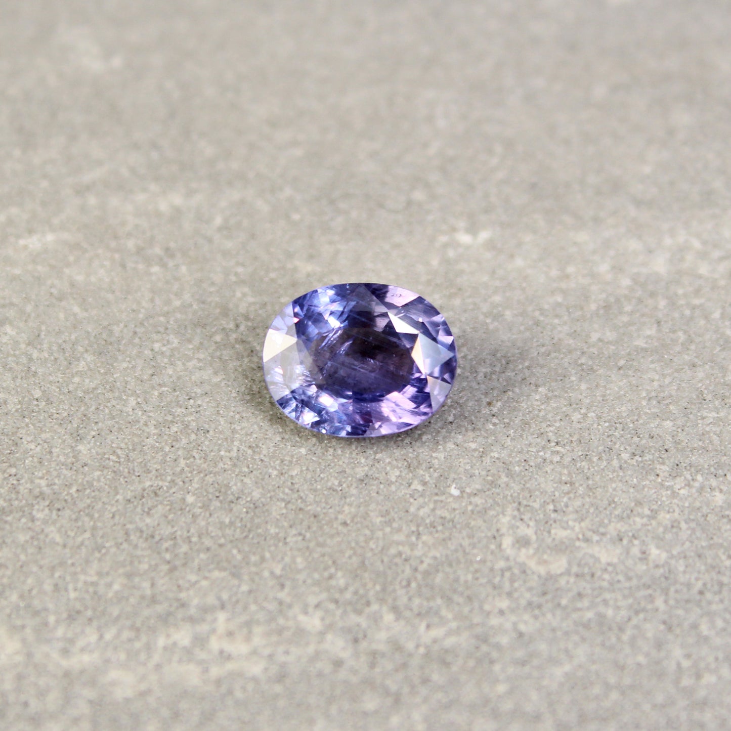 1.96ct Violet, Oval Sapphire, No Heat, East Africa - 8.95 x 7.15 x 3.64mm