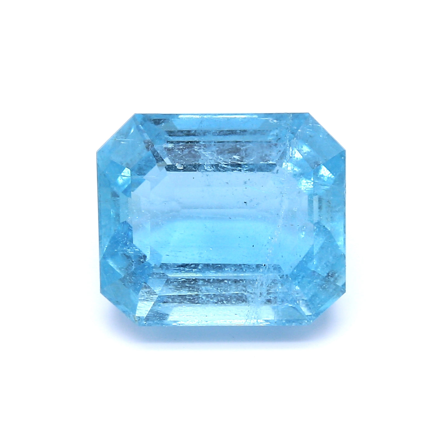 10.86ct Octagon Aquamarine, No Treatment - 13.78 x 11.74 x 8.48mm