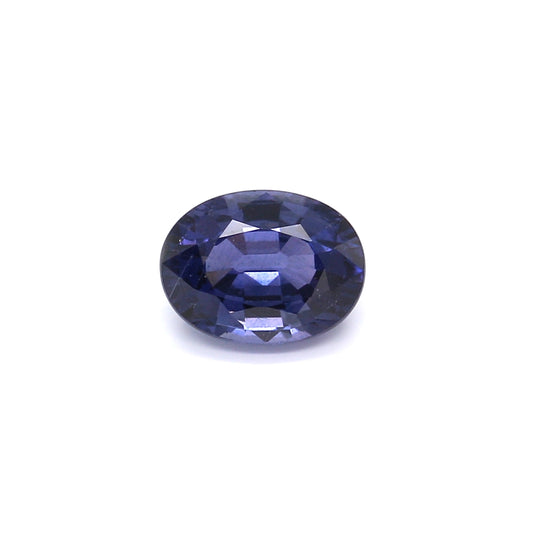 2.00ct Violetish Blue / Purple, Oval Color Change Sapphire, Heated, Sri Lanka - 8.45 x 6.38 x 4.04mm