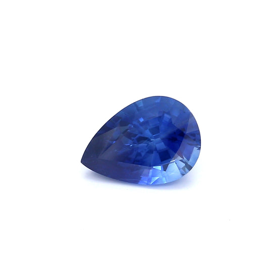 2.02ct Pear Shape Sapphire, Heated, Sri Lanka - 9.63 x 6.89 x 4.59mm