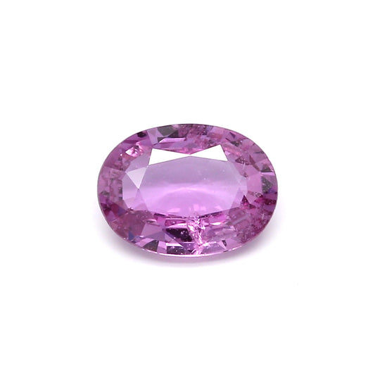 2.03ct Purplish Pink, Oval Sapphire, Heated, Madagascar - 9.33 x 6.98 x 3.42mm