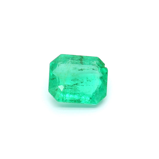 2.16ct Octagon Emerald, Moderate Resin, Colombia - 8.91 x 7.78 x 4.15mm