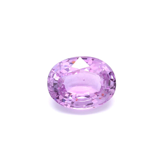 2.28ct Purplish Pink, Oval Sapphire, Heated, Madagascar - 9.05 x 7.04 x 4.00mm