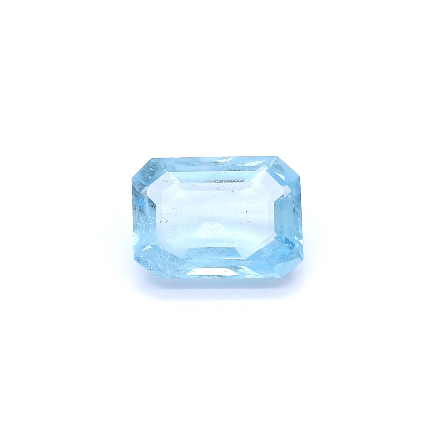 2.38ct Octagon Aquamarine, No Treatment - 10.16 x 7.44 x 4.12mm