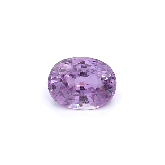 2.48ct Purplish Pink, Oval Sapphire, No Heat, Madagascar - 9.07 x 6.94 x 4.74mm