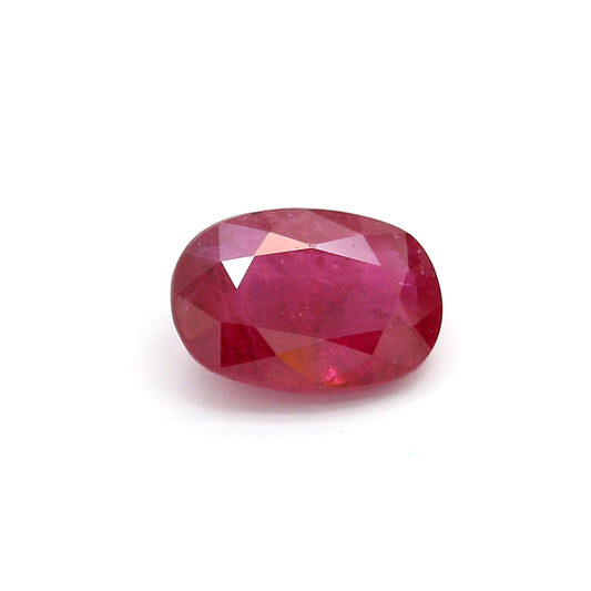 2.50ct Oval Ruby, H(b), Tanzania - 9.63 x 6.69 x 4.00mm