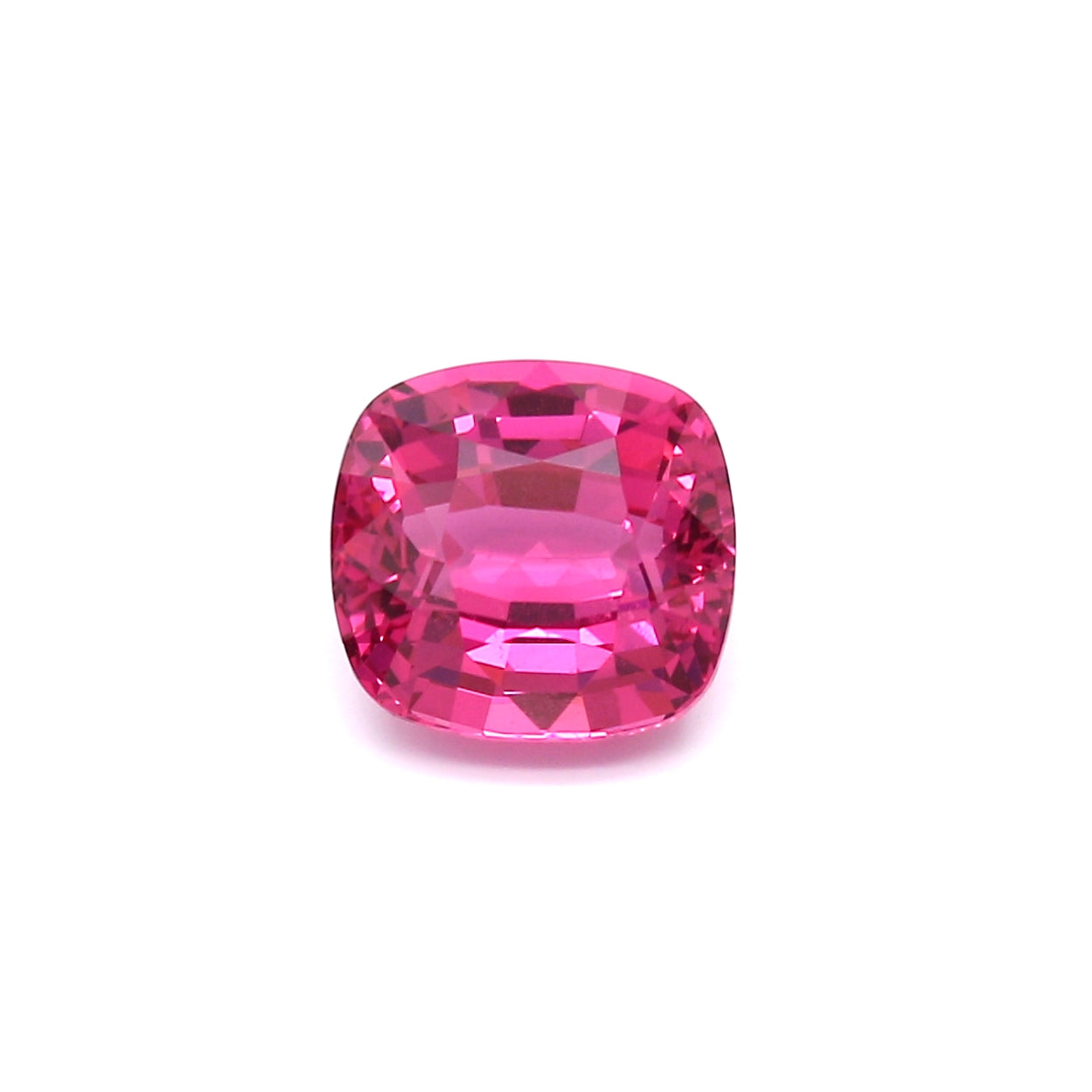 2.68ct Pink, Cushion Spinel, No Treatment, Tanzania - 8.05 x 7.65 x 5.00mm