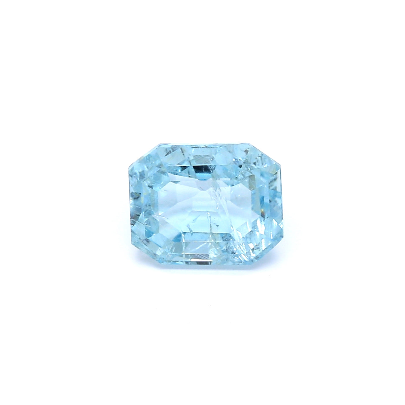 2.89ct Octagon Aquamarine, No Treatment - 9.16 x 7.52 x 5.74mm