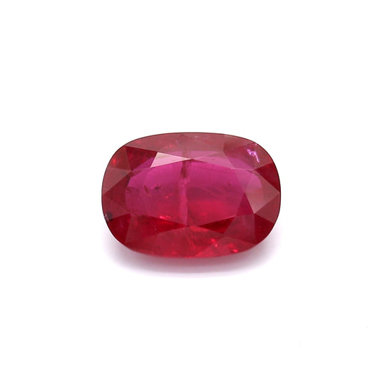 2.89ct Oval Ruby, H(b), Thailand - 9.85 x 7.02 x 3.93mm