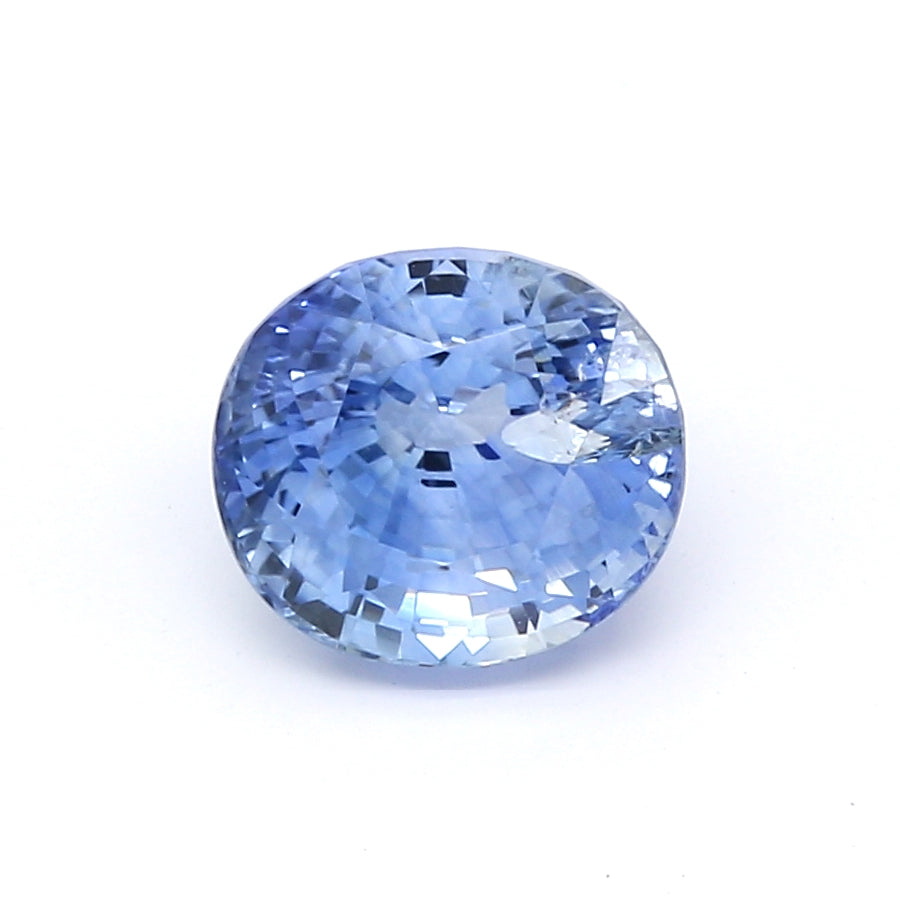 3.45ct Oval Sapphire, Heated, Sri Lanka - 8.25 x 7.35 x 6.27mm