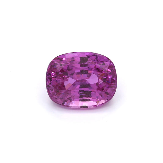 4.07ct Pink, Cushion Sapphire, No Heat, Madagascar - 9.45 x 7.48 x 5.98mm