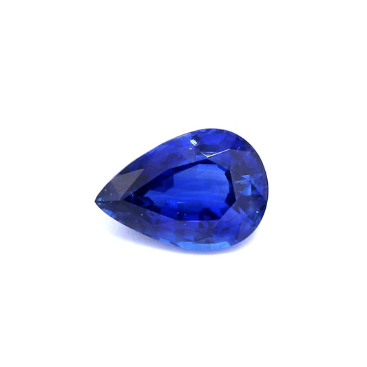 4.27ct Pear Shape Sapphire, Heated, Sri Lanka - 12.23 x 8.55 x 5.13mm