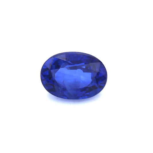 5.20ct Vivid, Royal Blue, Oval Sapphire, Heated, Sri Lanka - 11.21 x 8.04 x 6.08mm