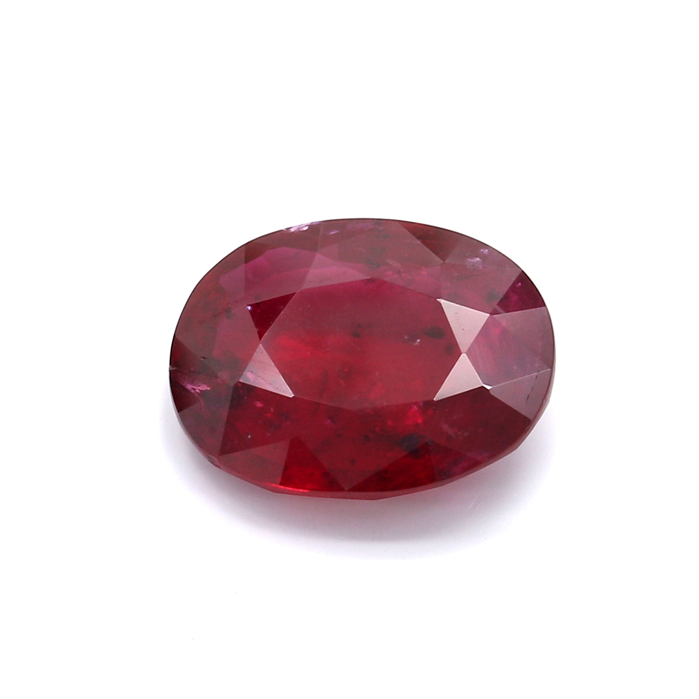 5.50ct Oval Ruby, H(a), Thailand - 12.75 x 10.11 x 4.11mm