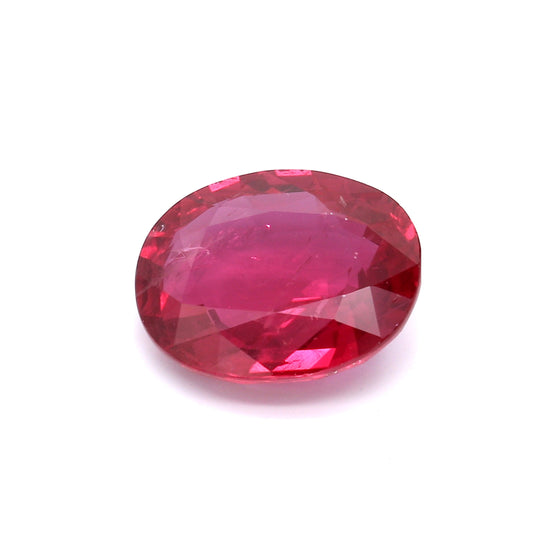 7.32ct Oval Ruby, H(b), Thailand - 13.22 x 10.79 x 5.34mm