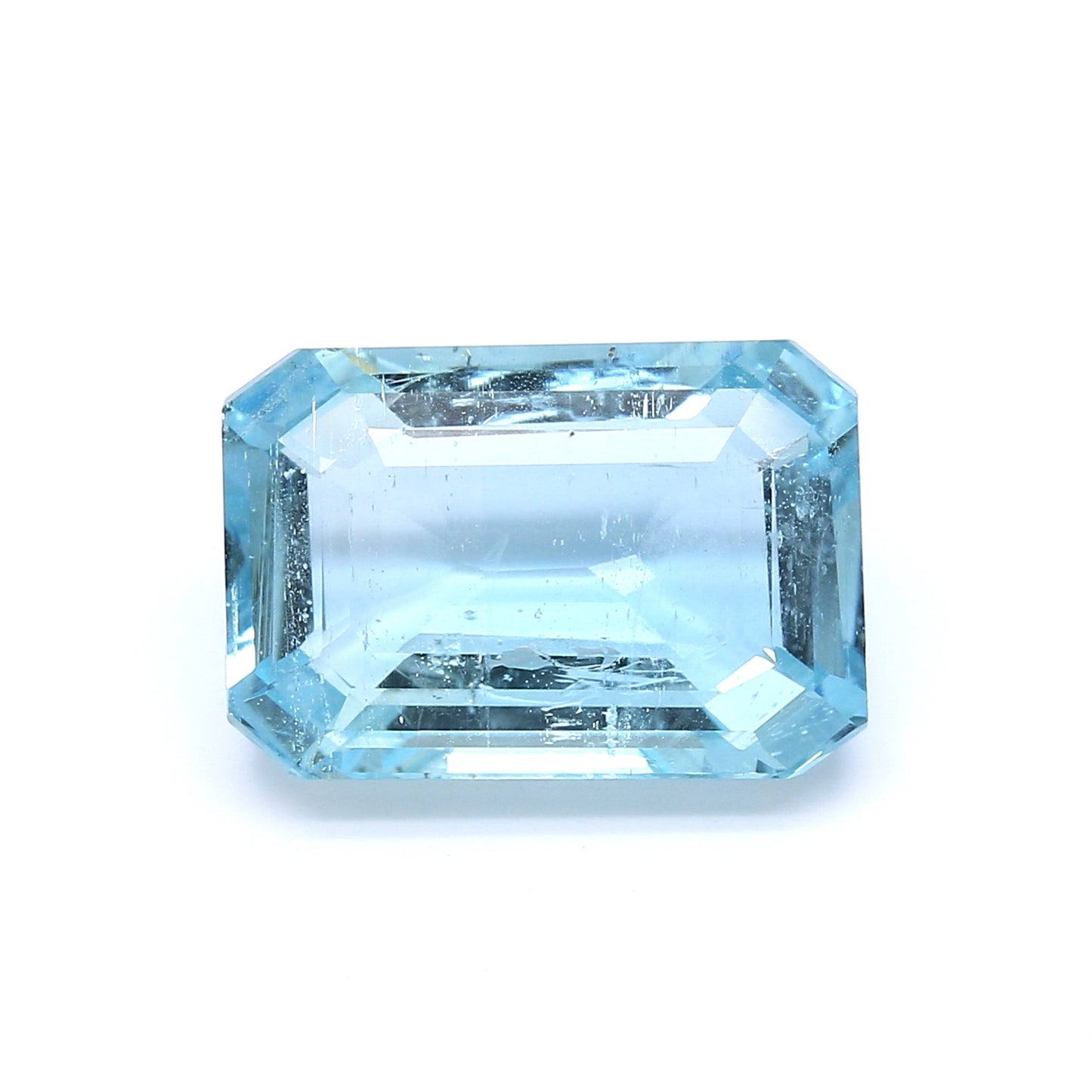 8.63ct Octagon Aquamarine, No Treatment - 15.19 x 10.45 x 6.72mm