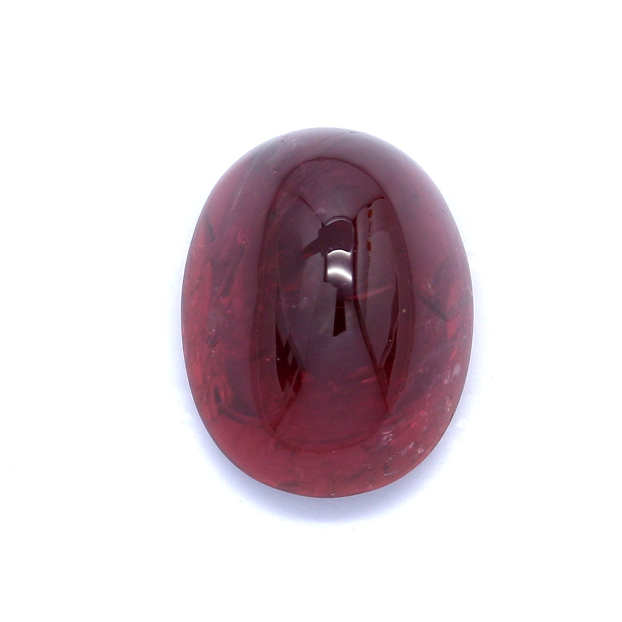 8.85ct Oval Cabochon Ruby, No Heat, Madagascar - 13.20 x 9.97 x 7.02mm