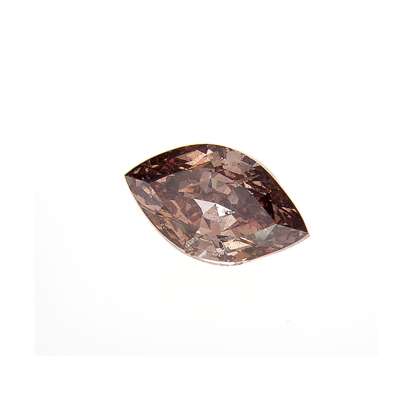 0.80ct Fancy Deep Pink-Brown, Marquise Diamond - 7.88 x 4.63 x 3.37mm